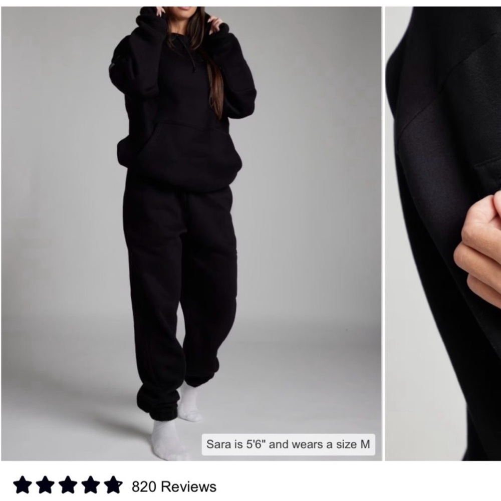 NEW Comfrt DND Travel Black Sweatpants